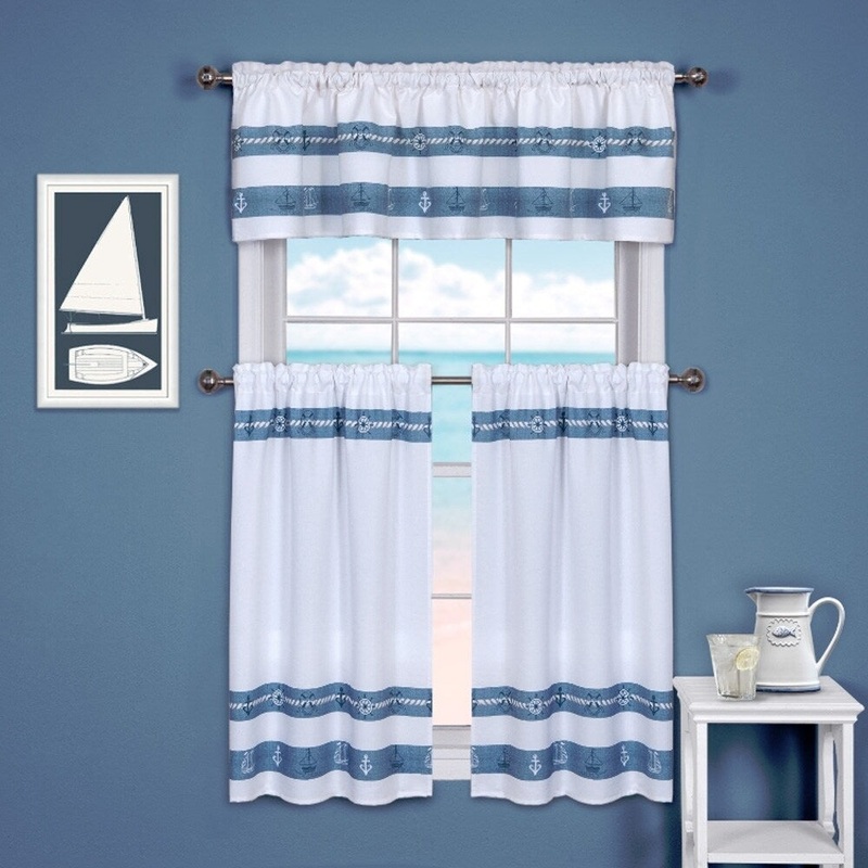 SHIPS and CHAMBRAY 24" x 30" Kitchen Tier (pair)