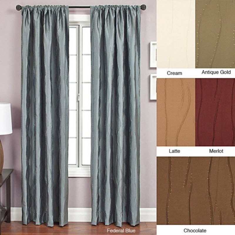 Softline Bon Rod Pocket 96-inch Curtain Panel - 51 x 96