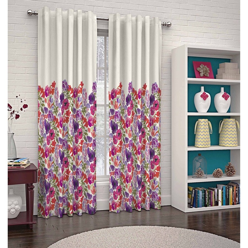 Vue Boho Garden Window Curtain Panel - 42 x 84 - 42 x 84