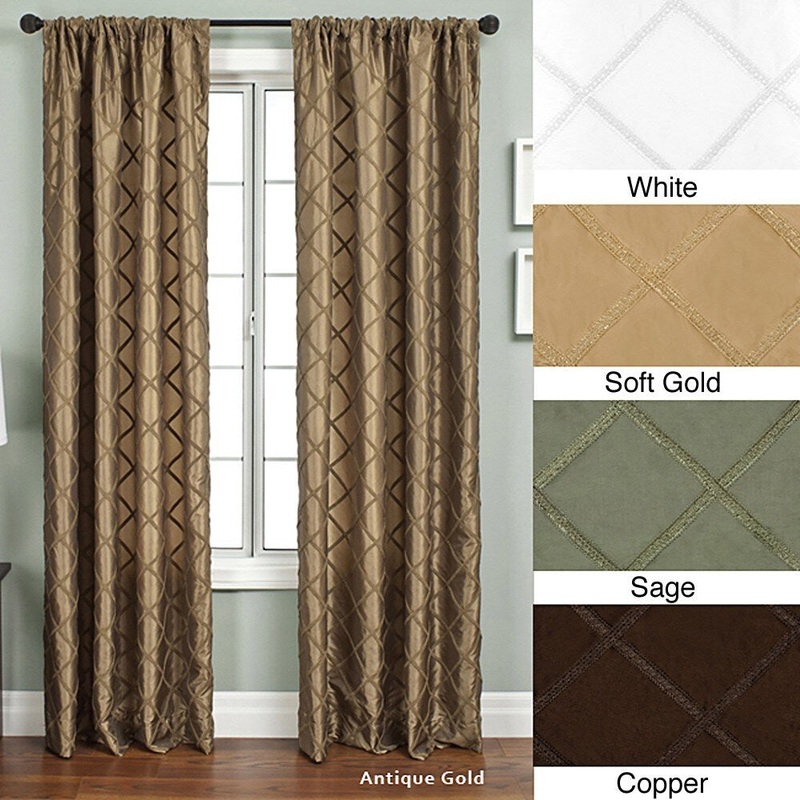 Ashford Rod Pocket 120-inch Curtain Panel - 55 x 120