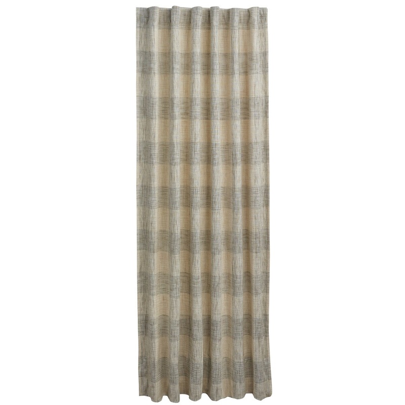 Split P Chesney Hidden Tab Panel - 50'' x 96" - Natural - 50" x 96"
