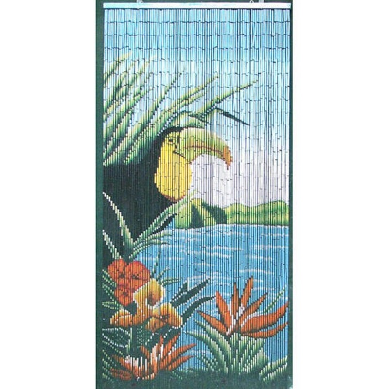 Toucan Bamboo Curtain (Vietnam) - 36 x 80 - 36 x 80