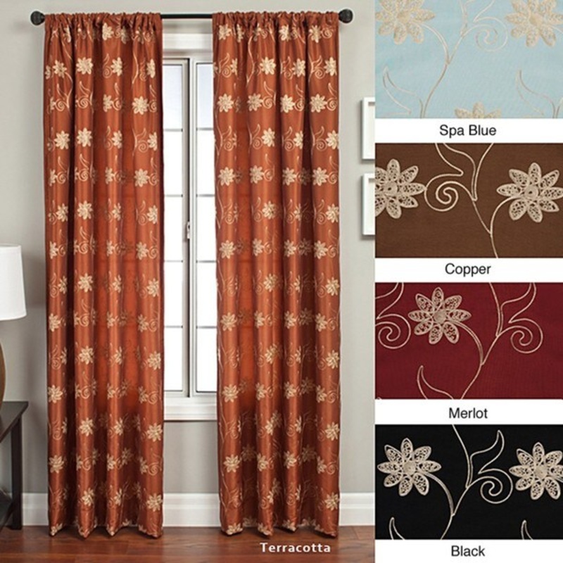 Softline Countess Rod Pocket 108-inch Panel - 55 x 108