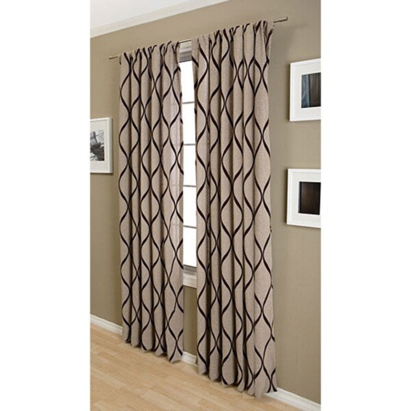 Softline Sahara Rod Pocket 108-inch Curtain Panel - 52 x 108