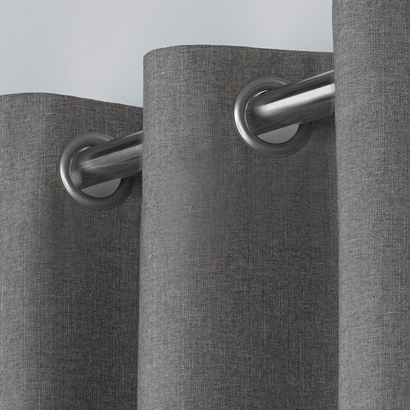 Strick & Bolton LeWitt Thermal Textured Linen Curtain Panel Pair