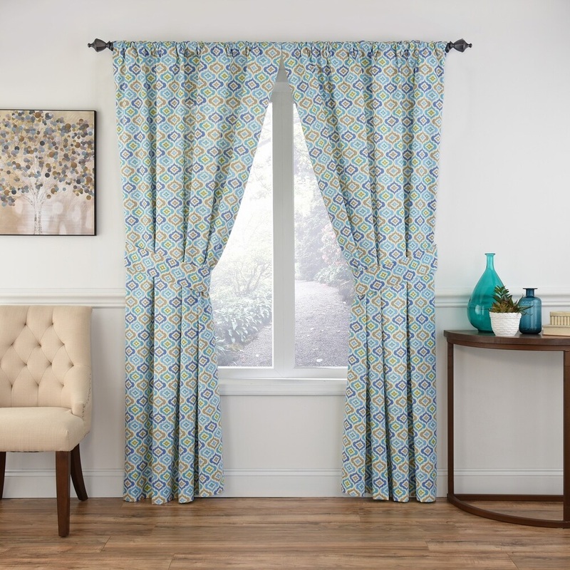 Waverly Lunar Lattice Window Curtain