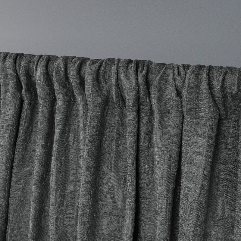 The Gray Barn Dreamweaver Chenille Rod Pocket Top Curtain Panel Pair