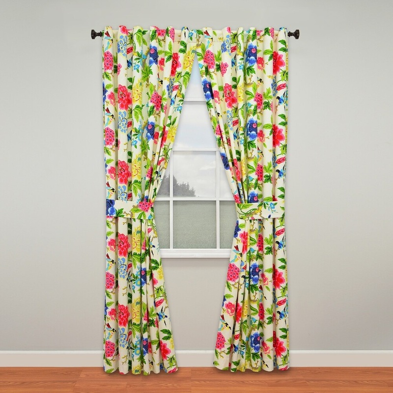 Waverly Charmed Lined Panel Pair