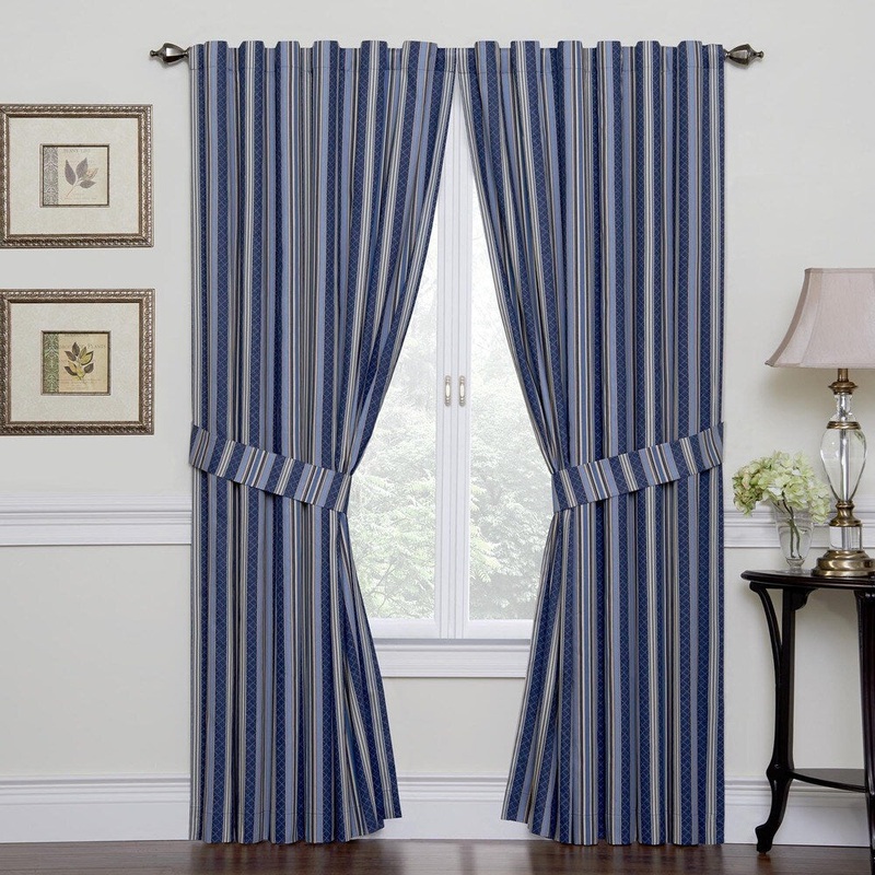 Waverly Etienne Stripe Window Panel