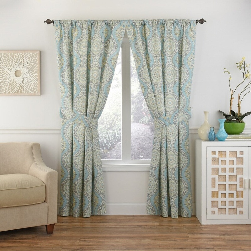 Waverly Moonlight Medallion Window Curtain