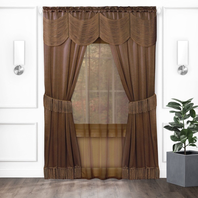 Achim Halley 6 Piece Window Curtain Set