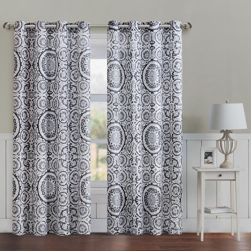 Avondale Manor Leona Curtain Panel Pair