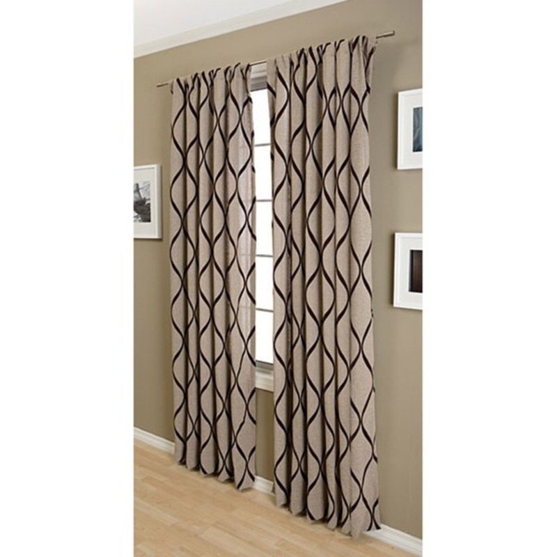 Softline Sahara Rod Pocket 96-inch Curtain Panel