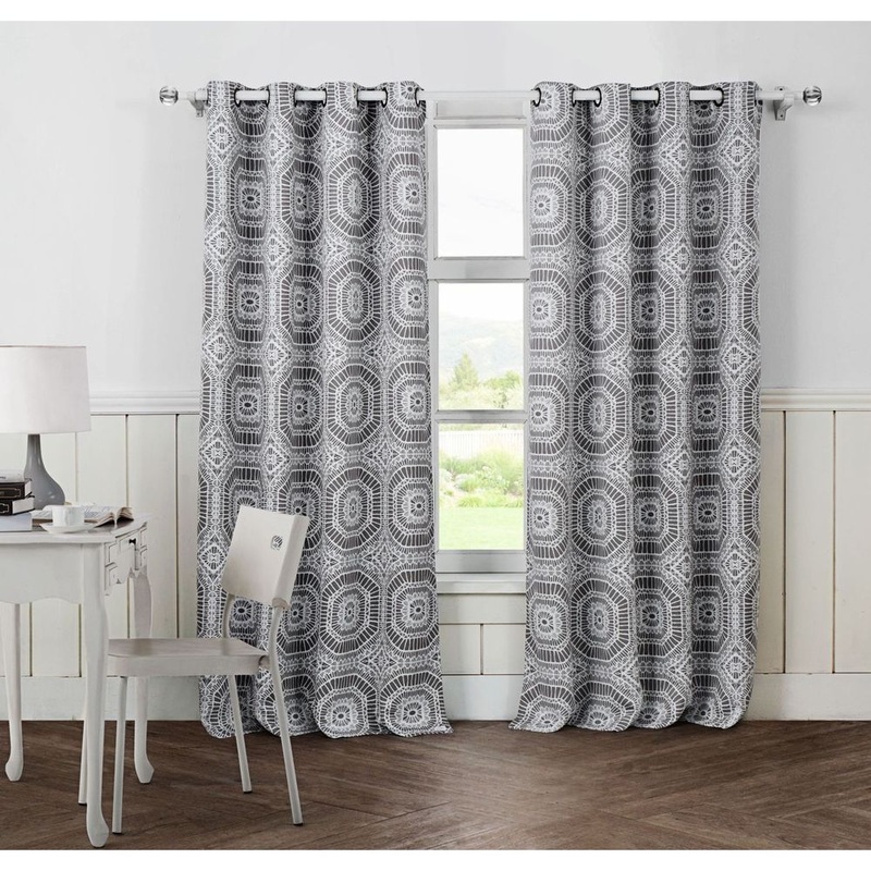 The Curated Nomad Lurline 84-inch Blackout Curtain Panel Pair