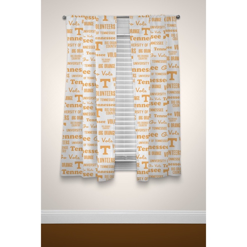 The Northwest Company COL Tennessee Anthem Multicolor Curtain Panel Pair