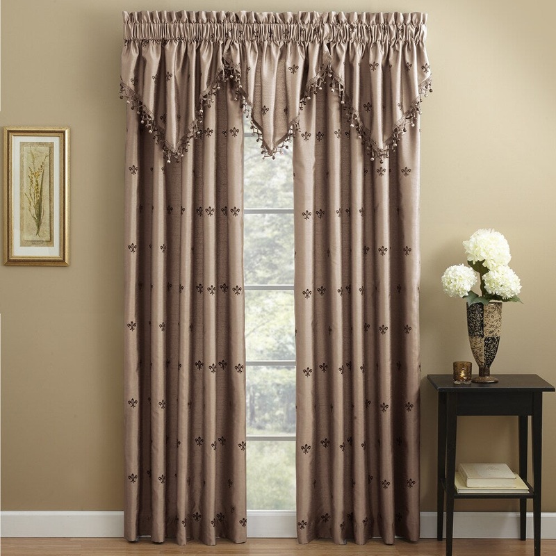 Lisa Fleur De Lis Curtain Panel