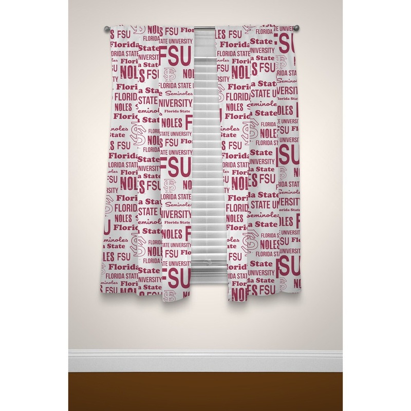 The Northwest Company Florida State University Multicolor Curtain Panel Pair