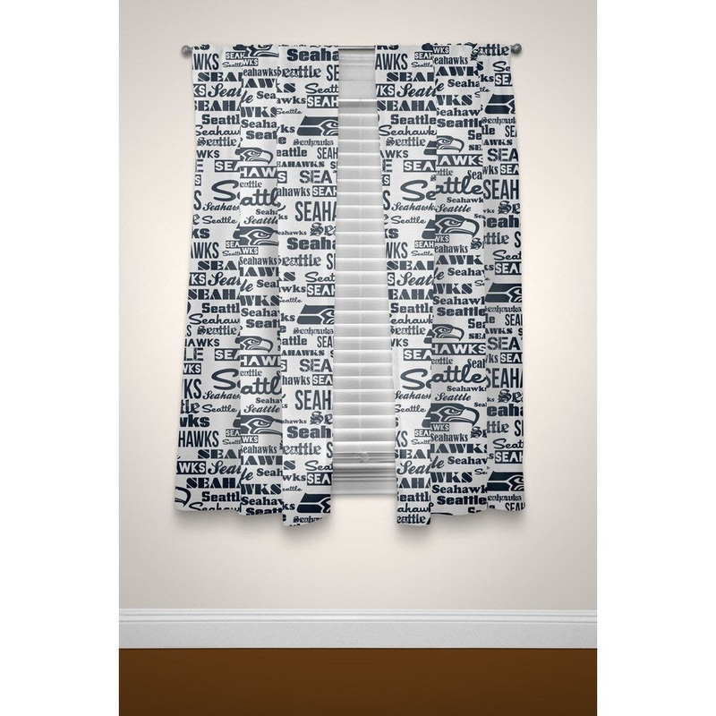 The Northwest Company NFL Seahawks Curtain Panel Pair