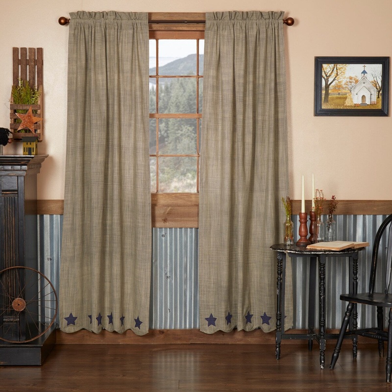 Vincent Scalloped Panel Set of 2 84x40 - Panel 84x40