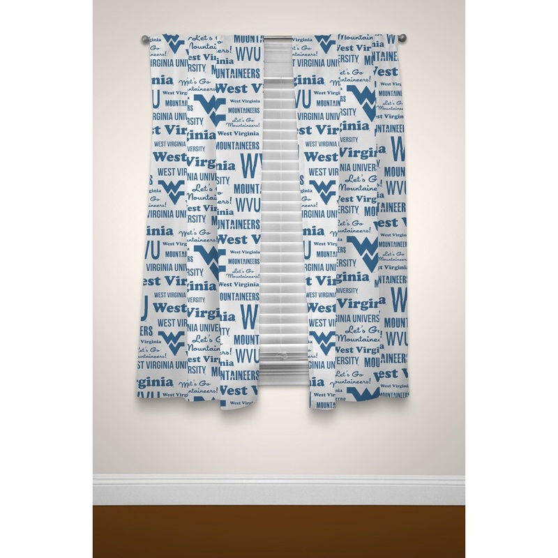 The Northwest Company COL West Virginia Anthem Curtain Panel Pair