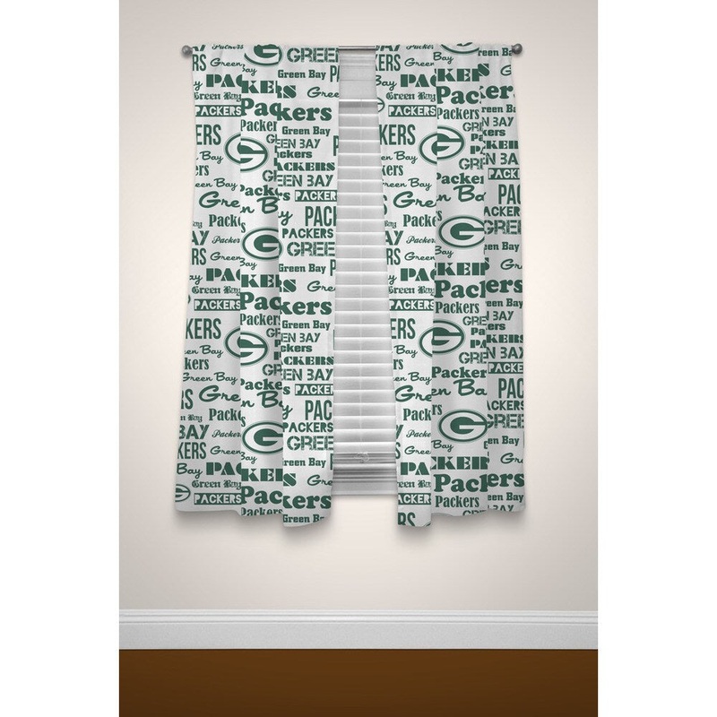 The Northwest Company NFL Packers Curtain Panel Pair