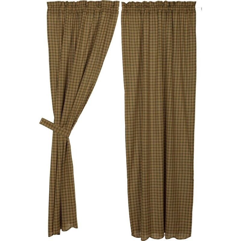 Barrington Scalloped Lined Panel Set - 84" x 40"