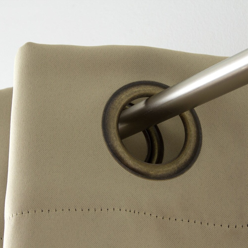 Arlo Blinds Grommet Blackout Curtains 96 inch height, Panel Pair Total Width: 104 inch
