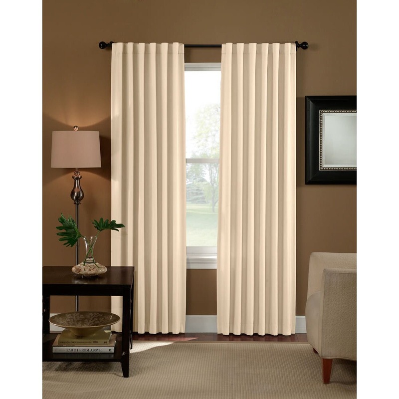 Saville Solid Thermal Room-darkening Curtain Panel