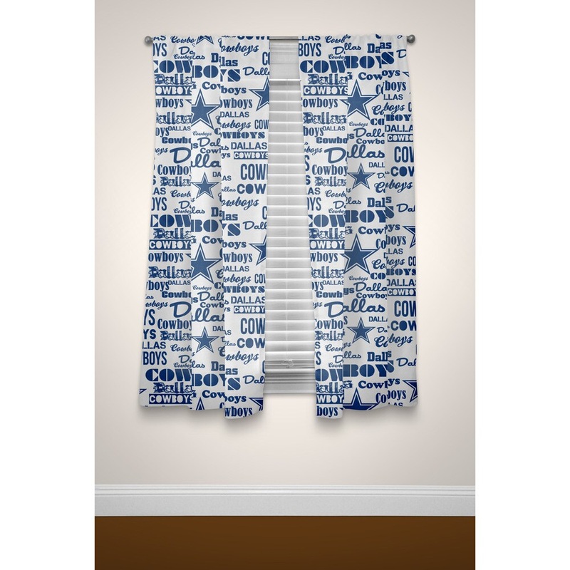 The Northwest Company NFL Cowboys Curtain Panel Pair