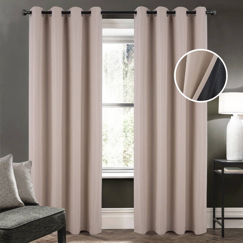 Barron Blackout Window Curtain Grommet Panel 90"