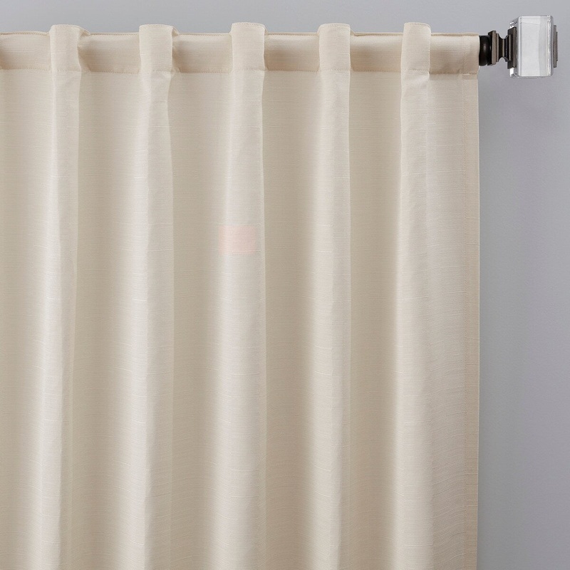 Basel Room Darkening Window Panel - 84" Rod Pocket/Back Tab