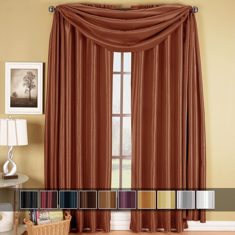 Soho Rod Pocket Window Treatment Panel 42x108 Inch