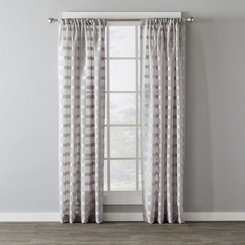 SKL Home Parkland 84 Inch Panel in Dove Gray