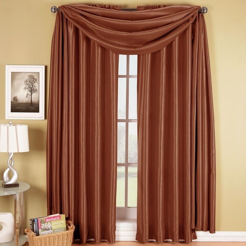 Soho Rod Pocket Window Treatment Panel 42x96 Inch