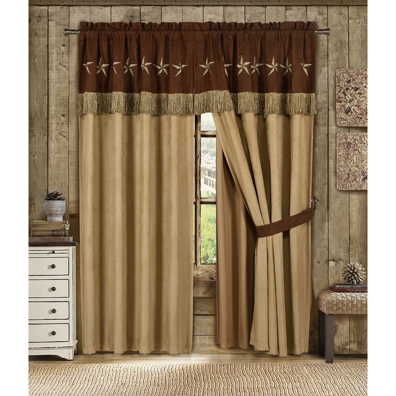 Star Laredo Winslow 4-piece Super Heavy Curtain Panel Set