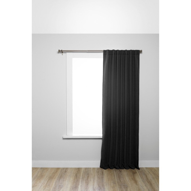 Umbra Leyton 84 Inch Room-Darkening Single Curtain Panel - 54 x 84 - 54 x 84