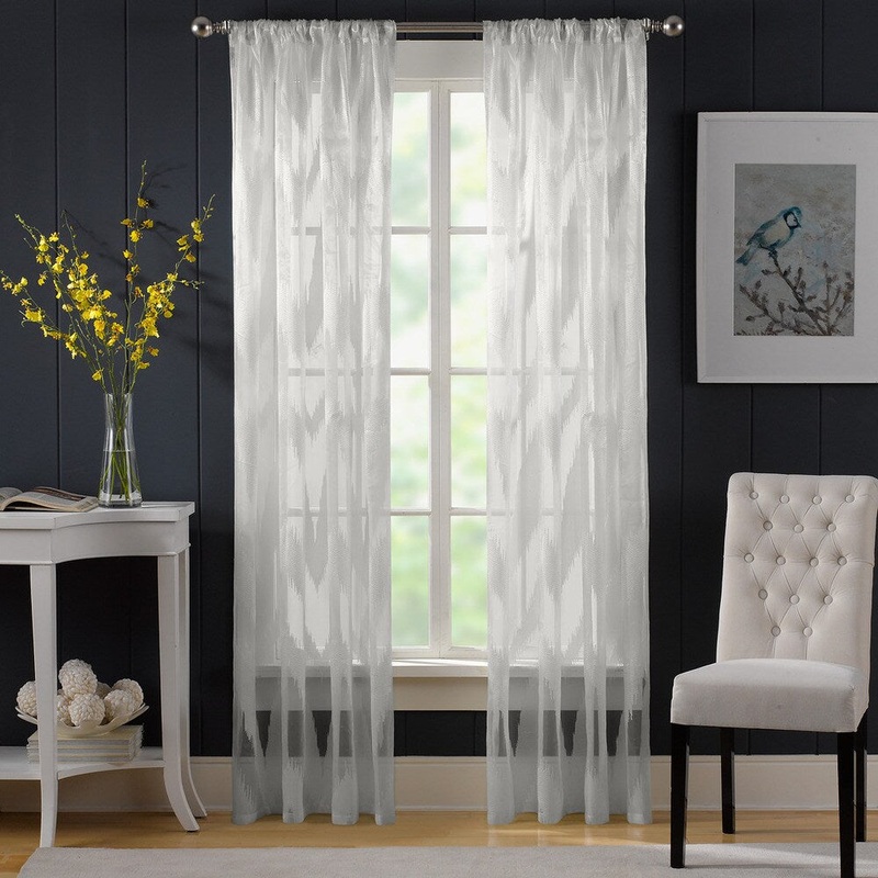 Brielle Brock Sheer Rod Pocket Panel