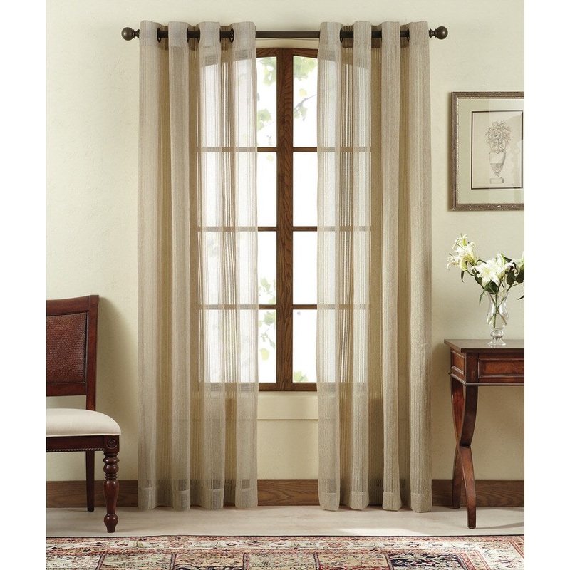 Brielle Contour Sheer Grommet Panel