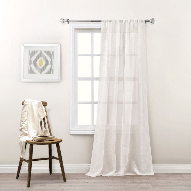 Shiraz Sheer Rod Pocket Curtain Panel