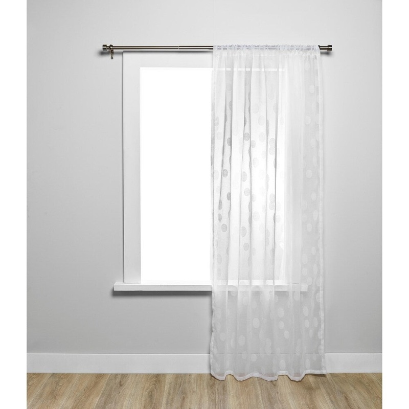 Umbra Hatton Sheer Curtain Panel 54 x 84-Inch
