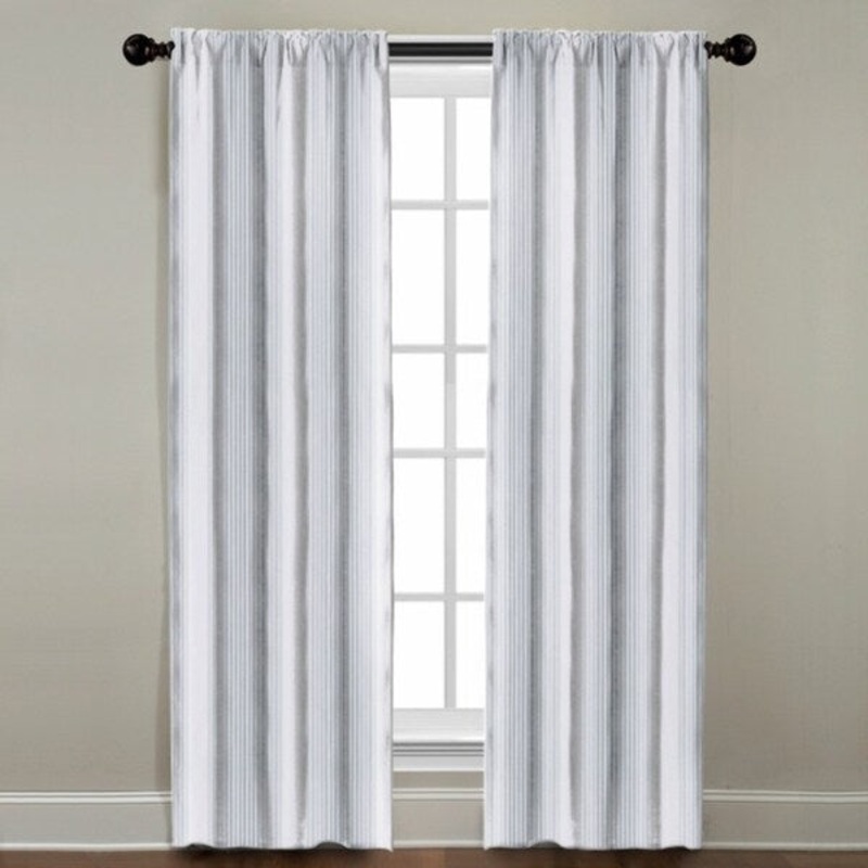 Thin Striped Window Panel