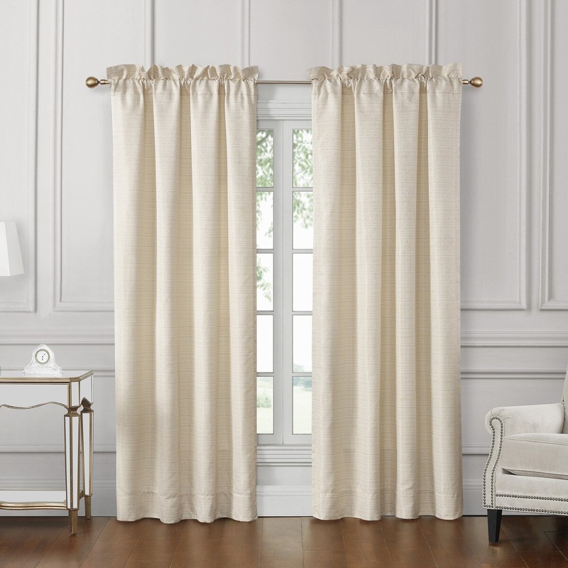 Waterford Valetta Ivory Window Panels - 50x84