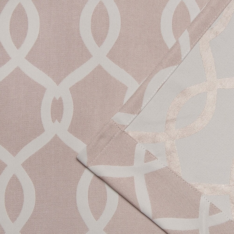 ATI Home Trilogi Woven Blackout Grommet Top Curtain Panel Pair