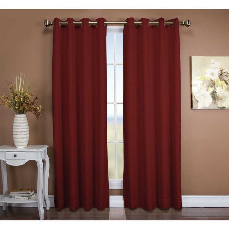 Tacoma Double-Blackout Grommet Curtain Panel