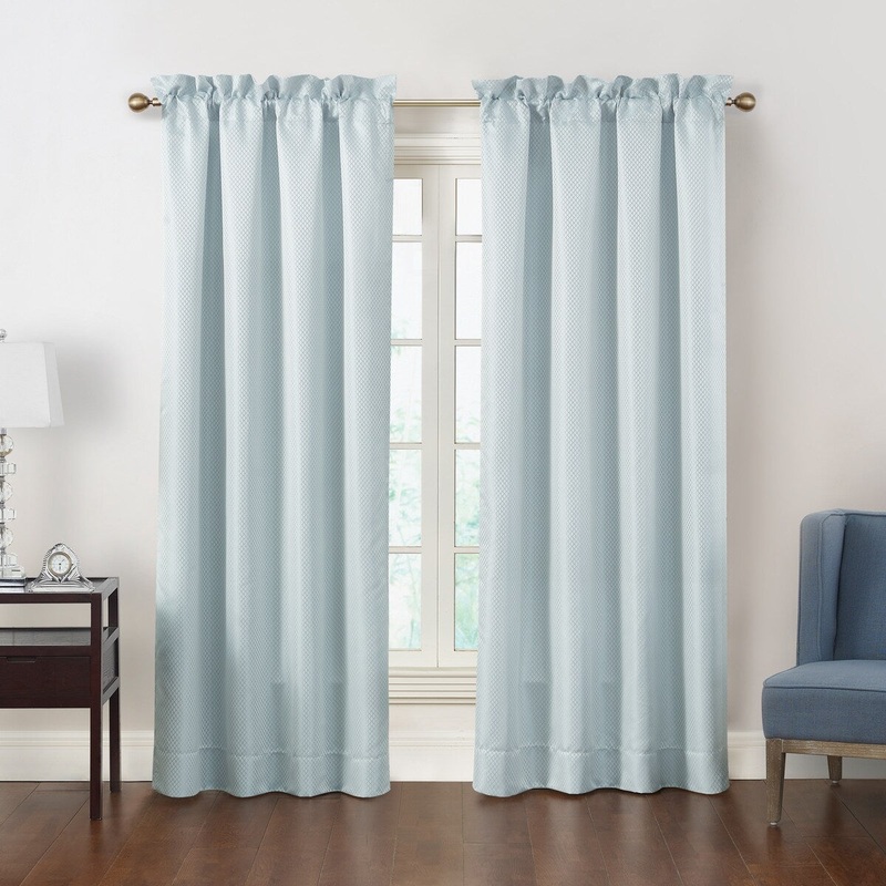 Waterford Arezzo Blue Window Panels - 50x84