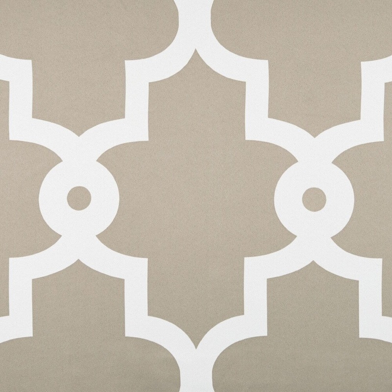 ATI Home Ironwork Woven Blackout Hidden Tab Top Sheer Panel Pair