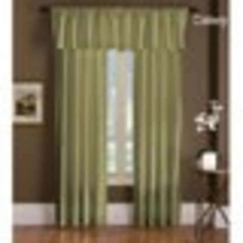 Treasure Thermal-backed Dupioni Faux Silk Curtain Panel Pair