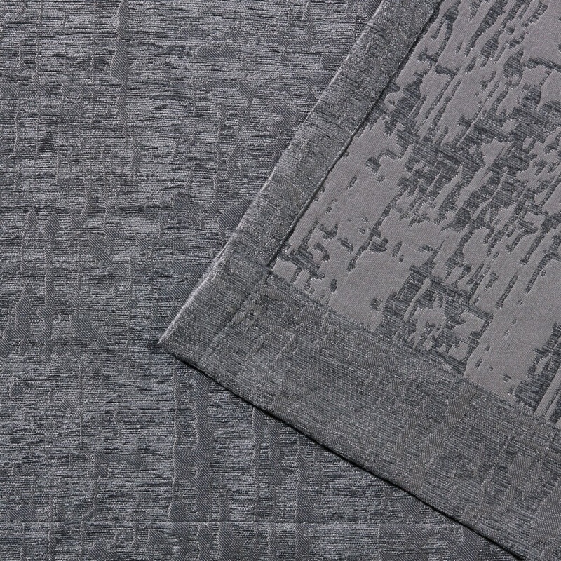ATI Home Crosshatch Chenille Rod Pocket Top Curtain Panel Pair
