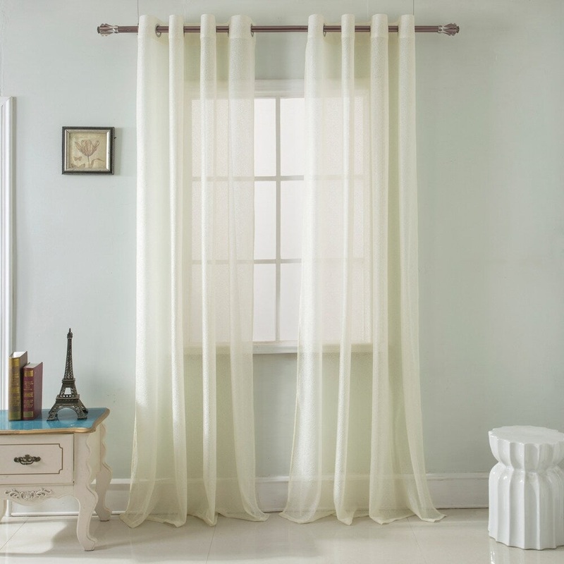 Spyder Lace 90-inch Grommet Single Curtain Panel