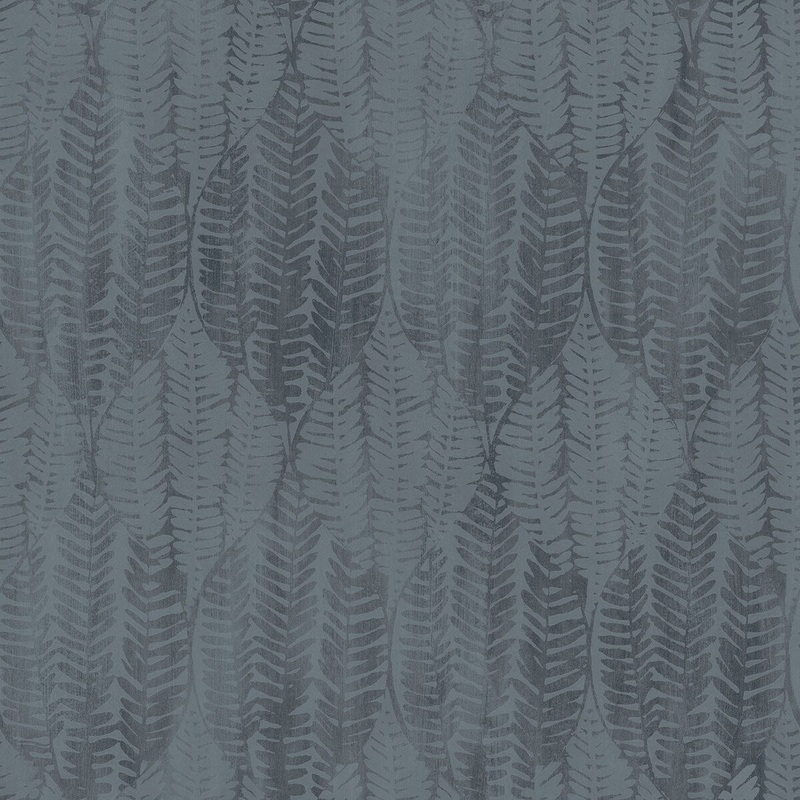 Galerie Wallcoverings Bazaar Wasabi Leaves Design Non-woven Metallic Wallpaper Roll